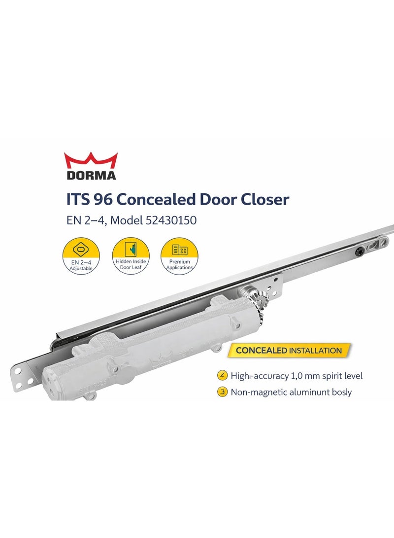 دورما DORMA ITS 96 Concealed Door Closer EN 2–4, Model 52430150 - Image 1
